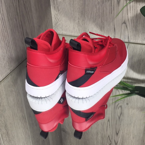 Nike WMNS Jordan Fadeaway (GS) gym red/black-white - Picture 6 of 8